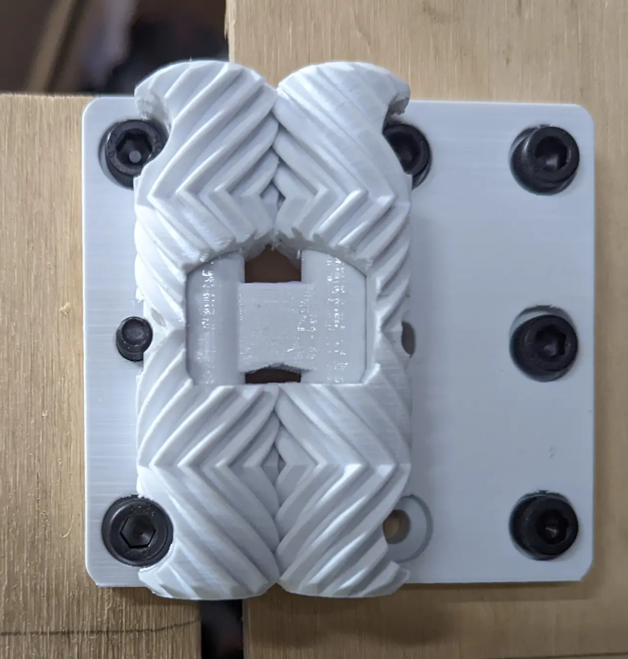 Print in Place Geared Hinge — modelo 3D