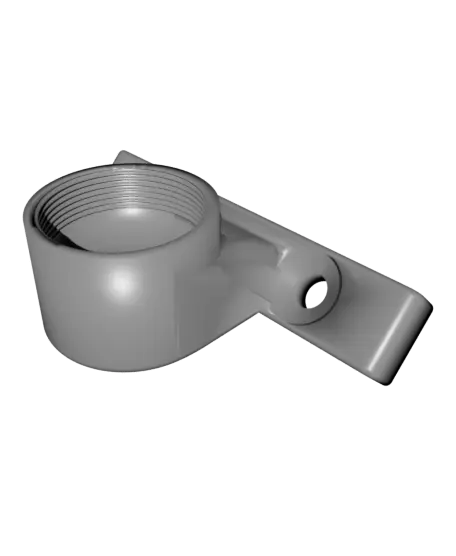 Rear light holder for bike saddle — modelo 3D