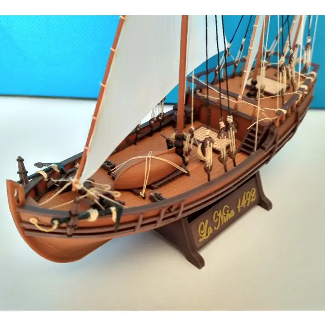 Columbus caravel Nina (1492) — modelo 3D