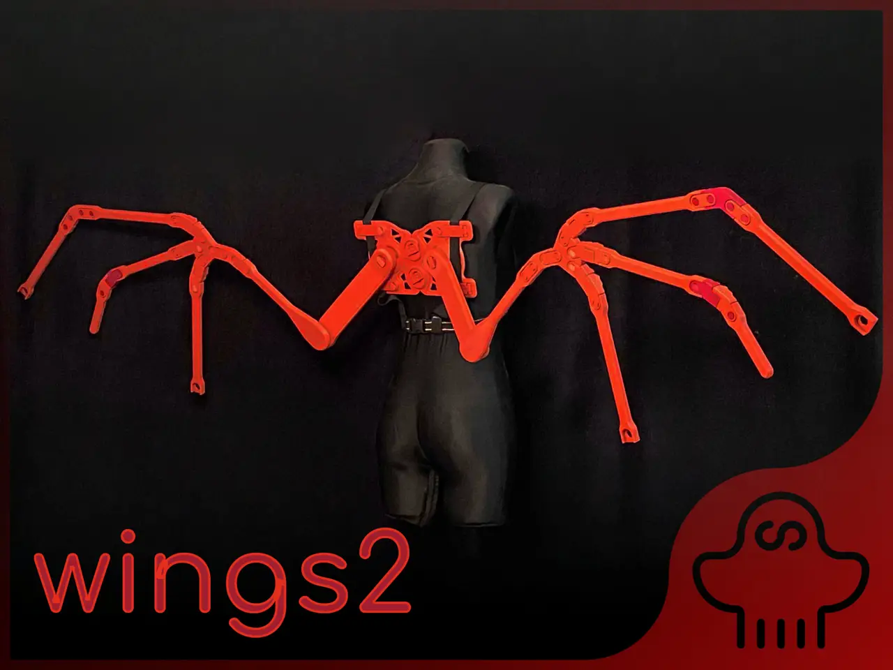 Cosplay Wings Framework 2 — modelo 3D