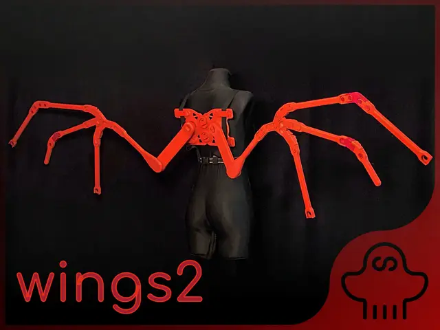 Cosplay Wings Framework 2 — modelo 3D