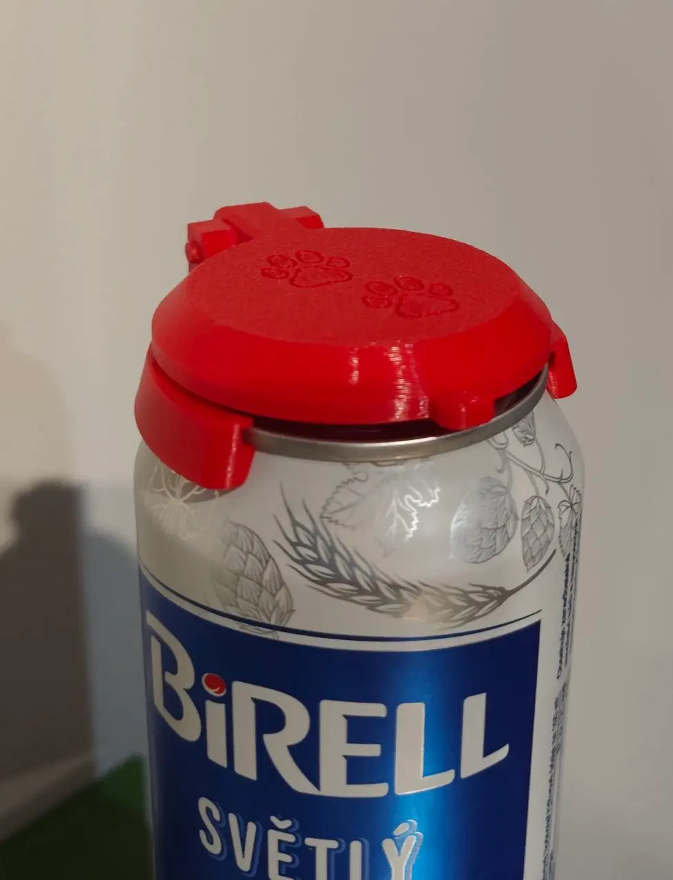 Víčko na plechovku 0,33-0,5L — modelo 3D