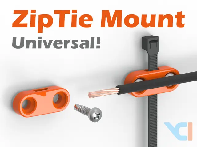 Zip Tie Mount - Universal — modelo 3D