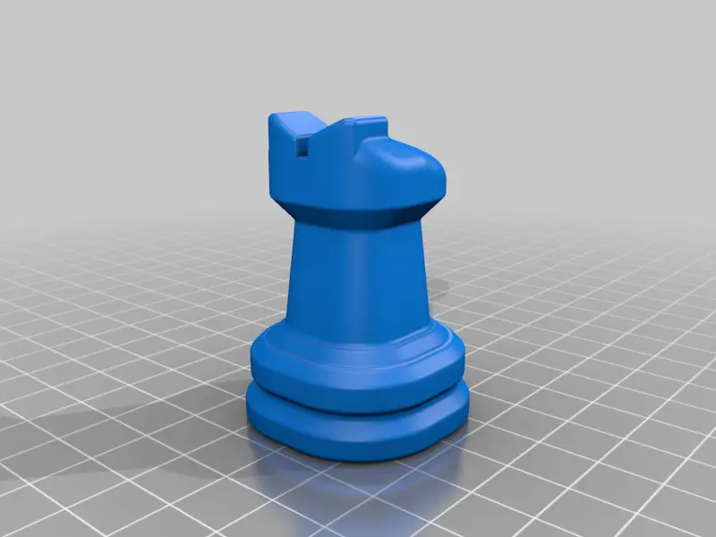 Puzzle Chess Board — modelo 3D