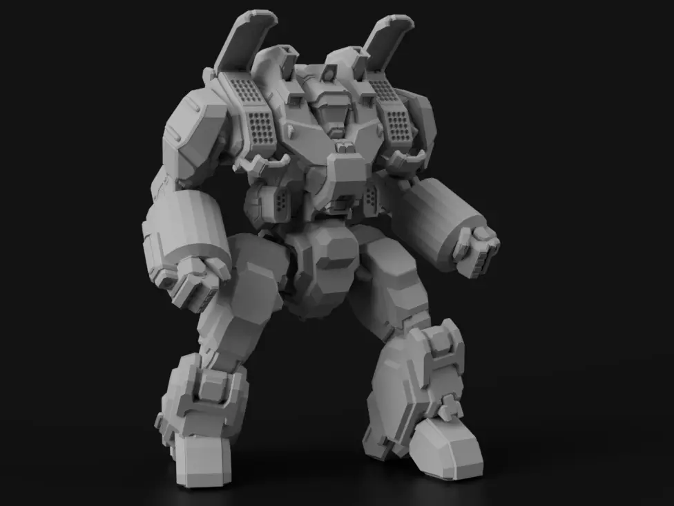 CRD-3K Crusader for Battletech (New Style) — modelo 3D