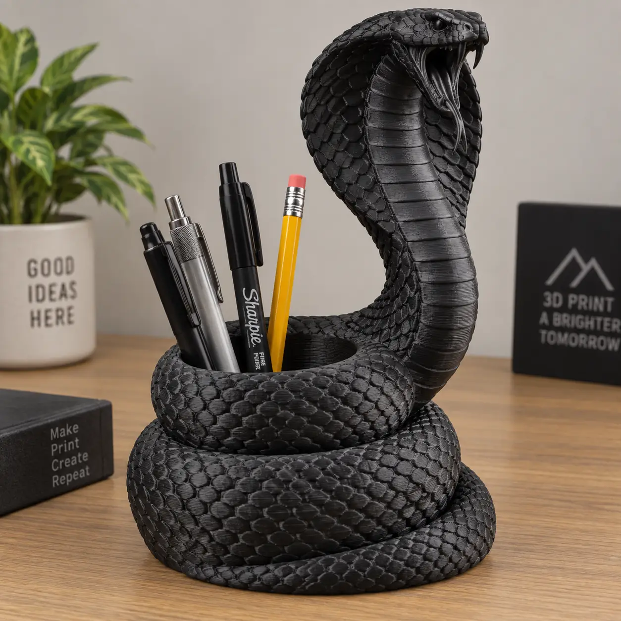 Cobra Tealight Holder - Snake Candle Holder — modelo 3D
