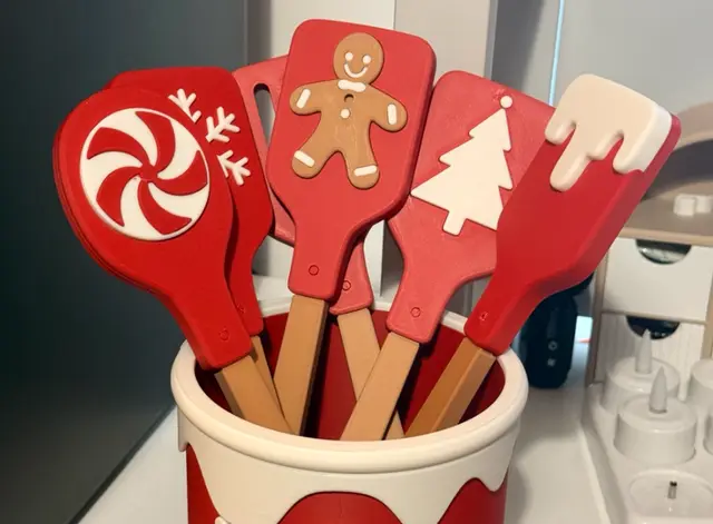 Christmas Utensil Set — modelo 3D