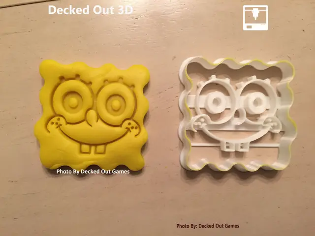 Sponge Bob Square Pants Cookie Cutter — modelo 3D