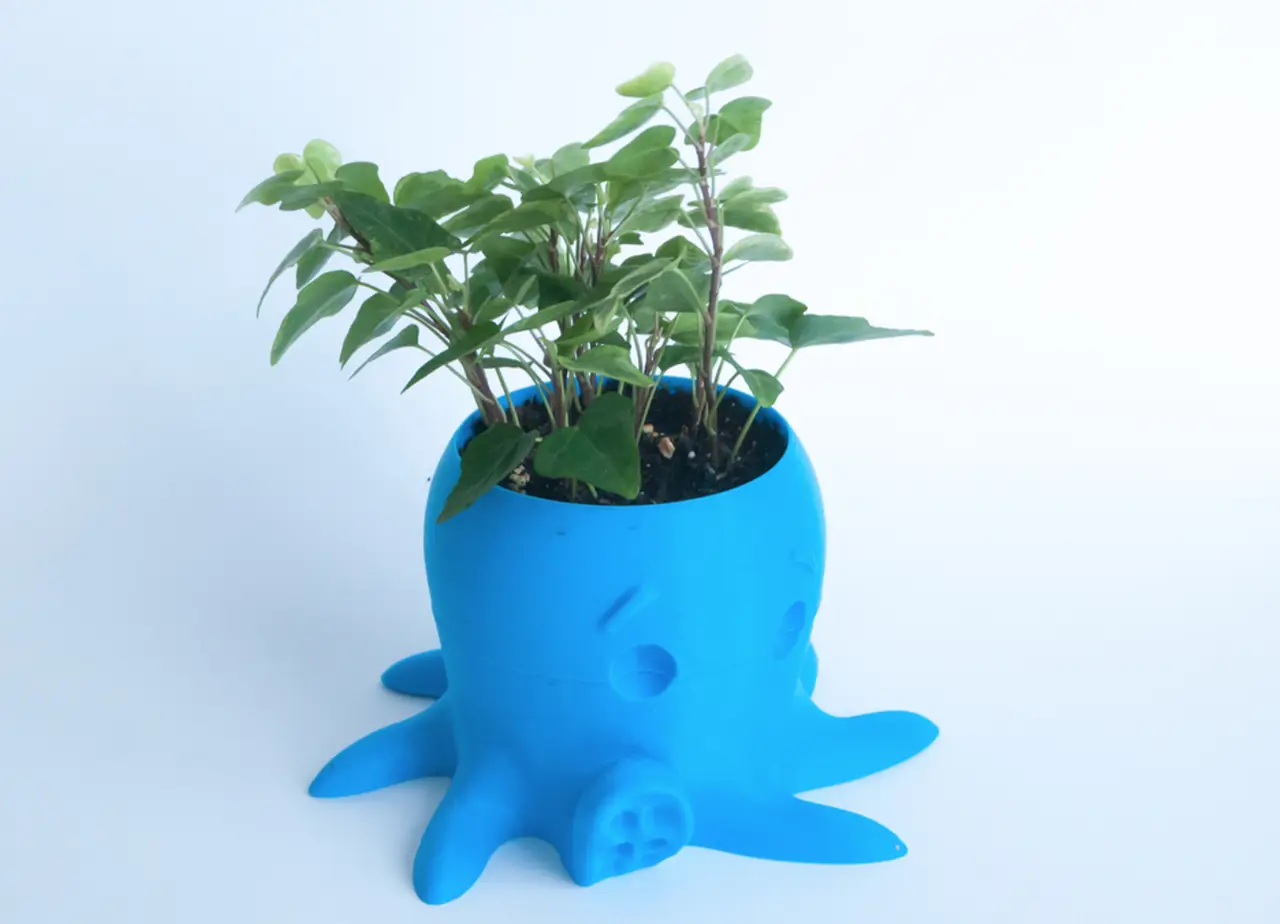 Octopus Planter — modelo 3D