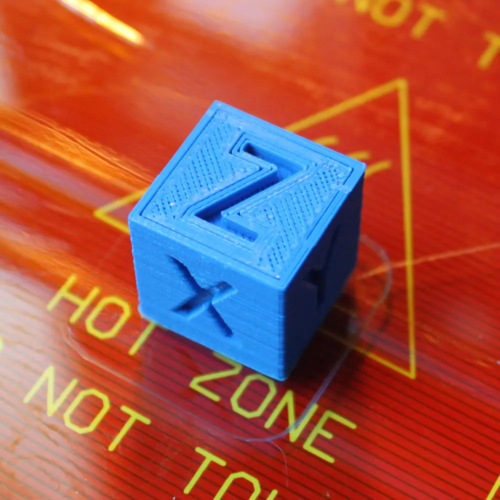 XYZ 20mm 3D printer Calibration Cube — modelo 3D