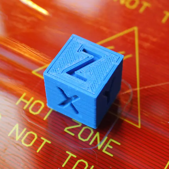 XYZ 20mm 3D printer Calibration Cube — modelo 3D