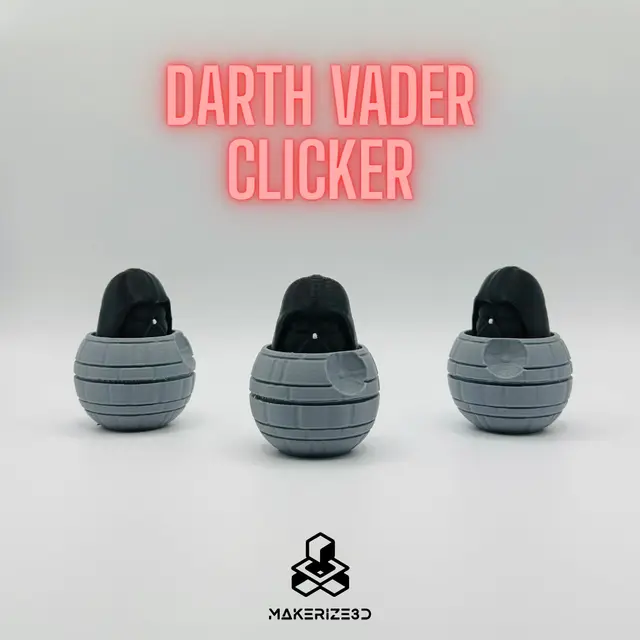 Darth Vader Clicker — modelo 3D