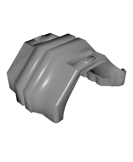 Raised Heavy Weight-Bearing Hook Snap — modelo 3D