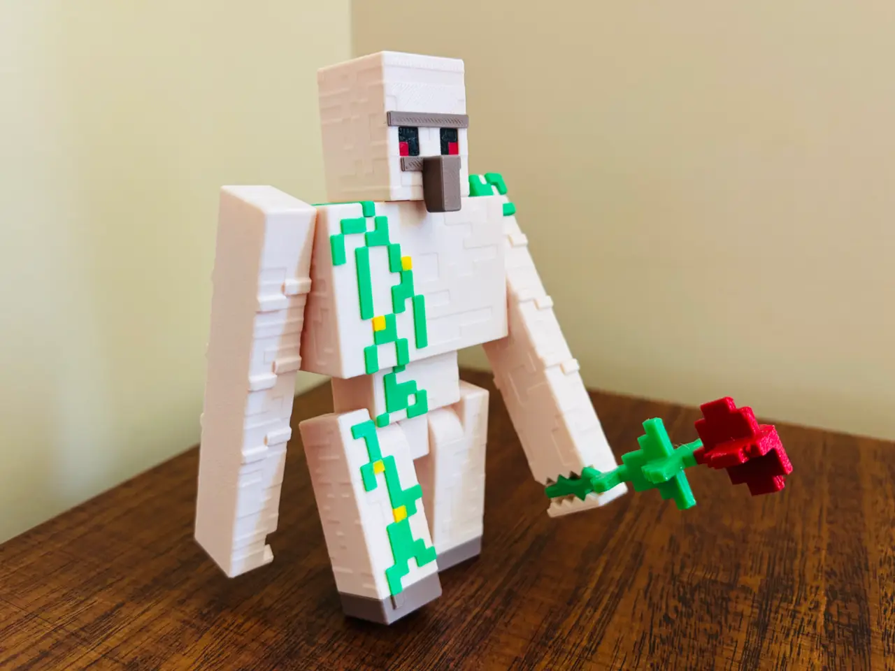 Minecraft Iron Golem - Articulated — modelo 3D