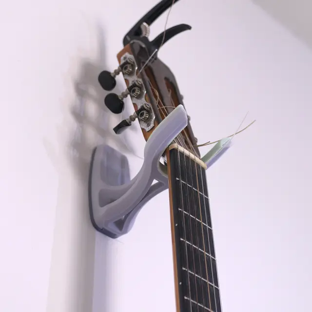 Guitar Wall Mount Hanger with Flexible Top — modelo 3D