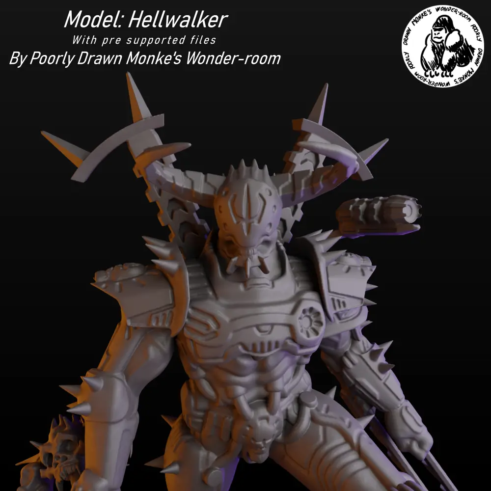 Hellwalker — modelo 3D