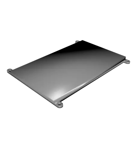 Raspberry Pi Touchscreen Display 7" — modelo 3D