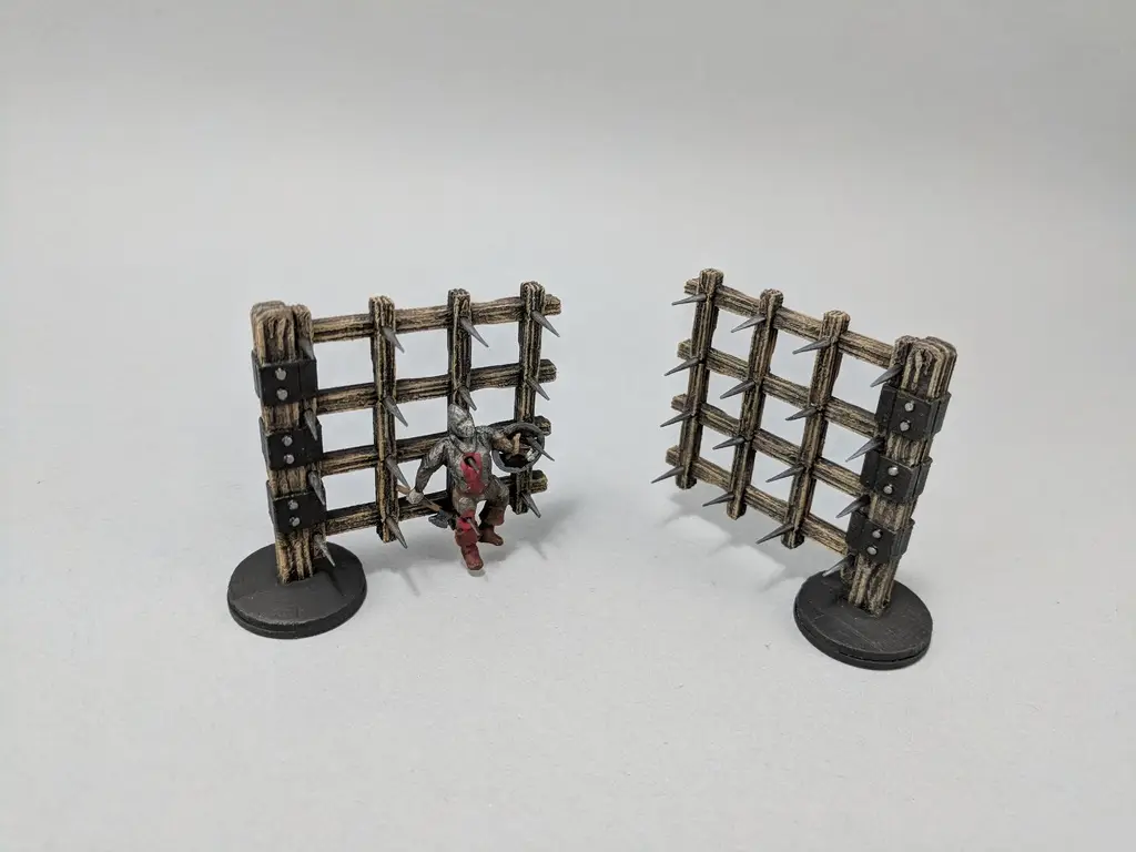 Spike Wall Trap — modelo 3D