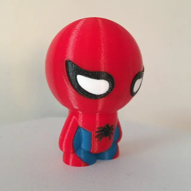 Spiderman Figurine 4 colors — modelo 3D