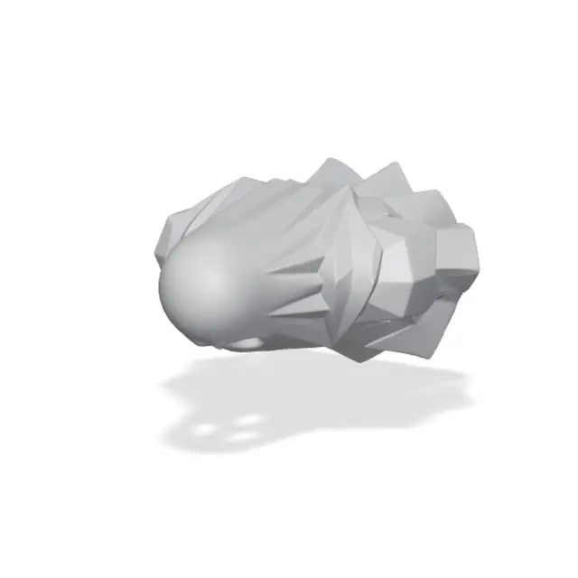 low poly ghost — modelo 3D