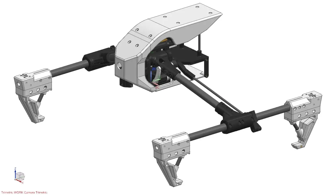 3D Printable DJI Inspire V1.5 — modelo 3D