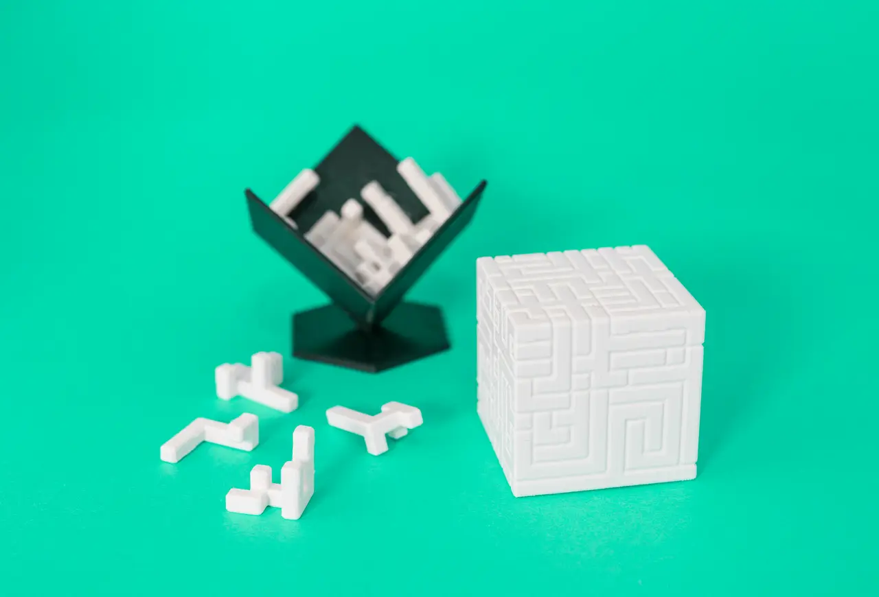 S U P E R C U B E // 10x10 Puzzle Cube — modelo 3D