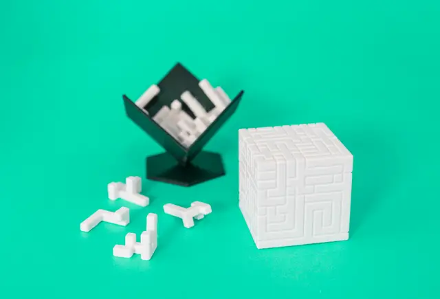 S U P E R C U B E // 10x10 Puzzle Cube — modelo 3D