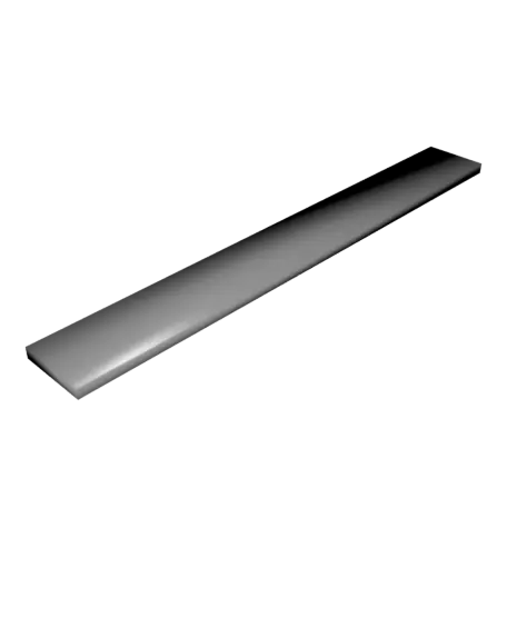 Ikea alex desk gridfinity spacer — modelo 3D