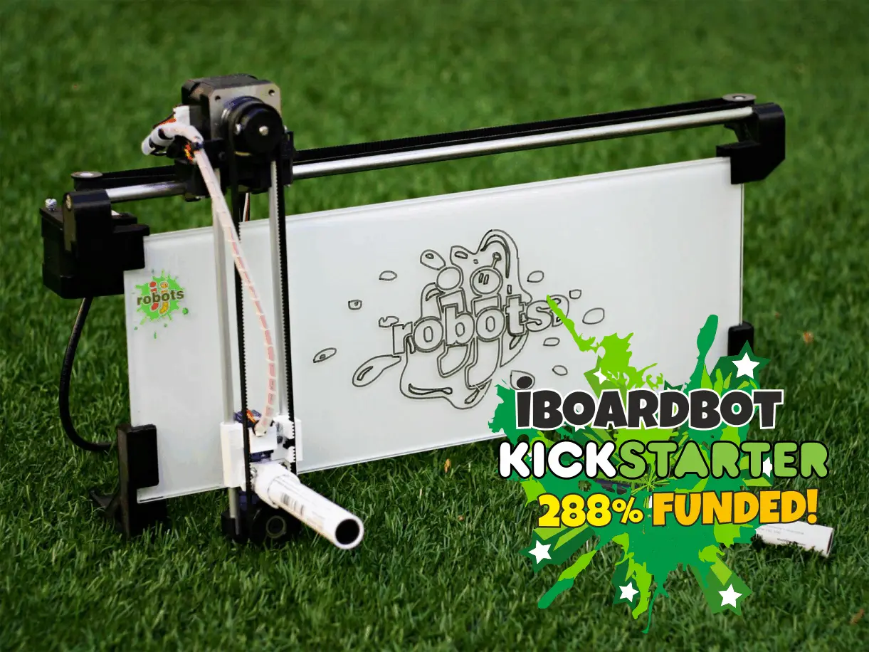 iBoardbot: an OPEN SOURCE internet remotely controlled drawing robot — modelo 3D
