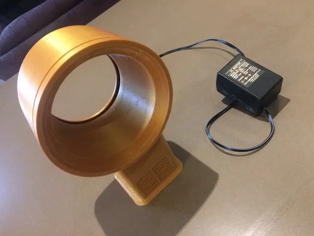 Bladeless Desk Fan — modelo 3D