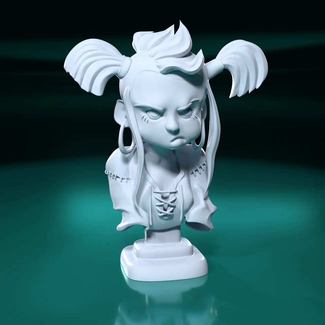 Baby Viking — modelo 3D