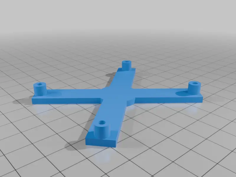 Pi 4 Baseplate — modelo 3D