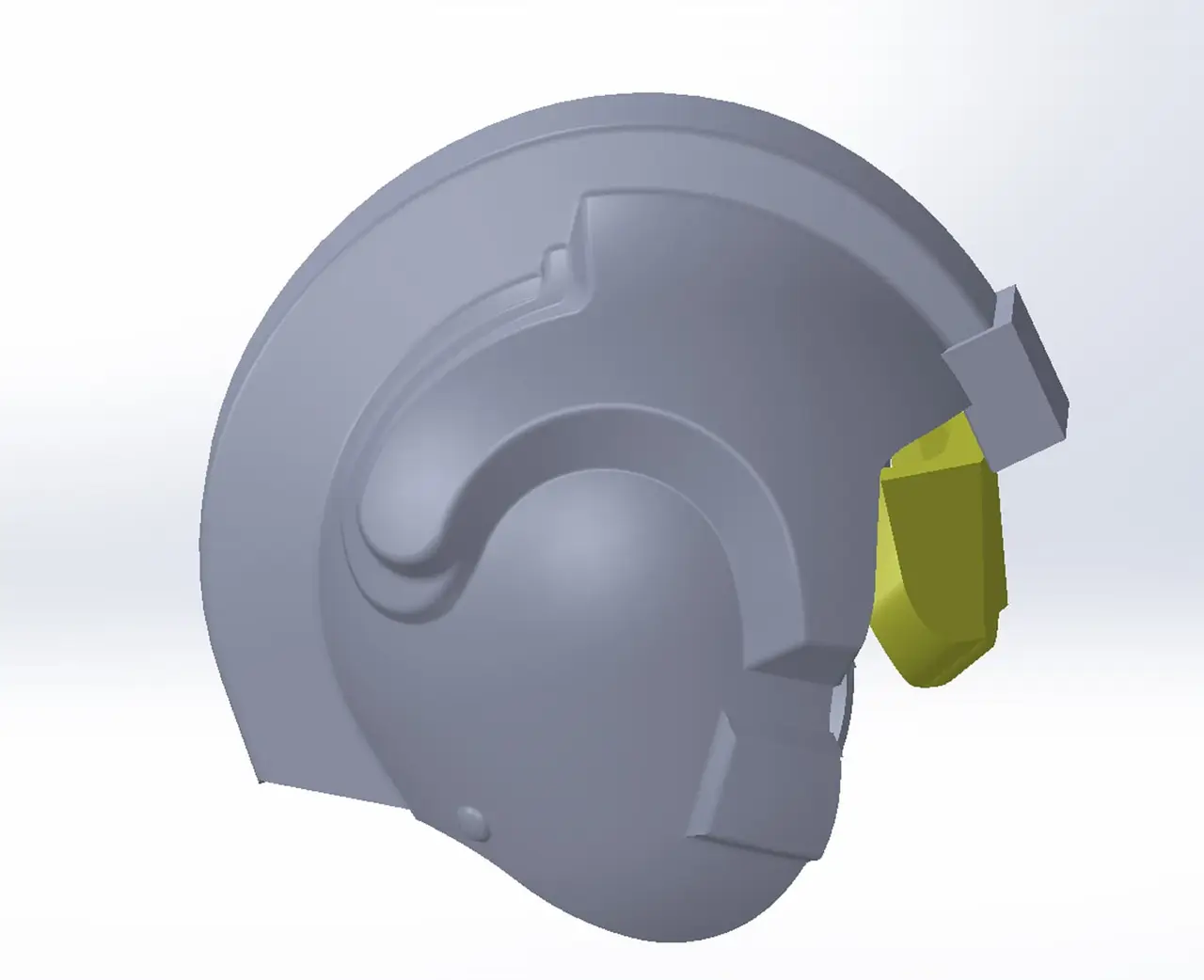 Star Wars X-Wing Helmet — modelo 3D