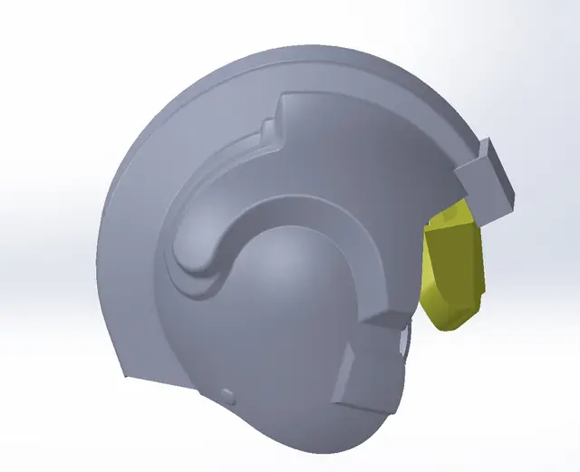 Star Wars X-Wing Helmet — modelo 3D