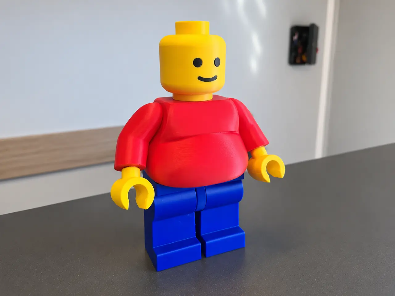 Brick Man Chubby Style — modelo 3D