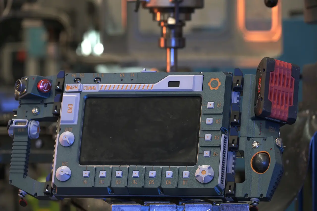 MDU-12 Modular cyberdeck — modelo 3D