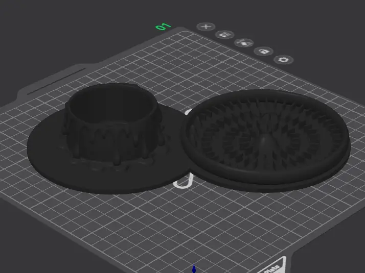 Pigeon food bowl & water crock — modelo 3D