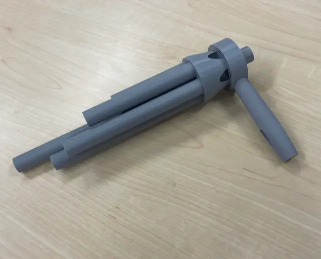 5-Chime Train Whistle — modelo 3D