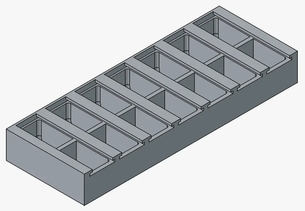 7 Day Pill Box — modelo 3D