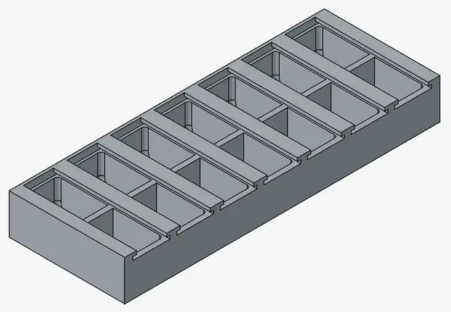 7 Day Pill Box — modelo 3D