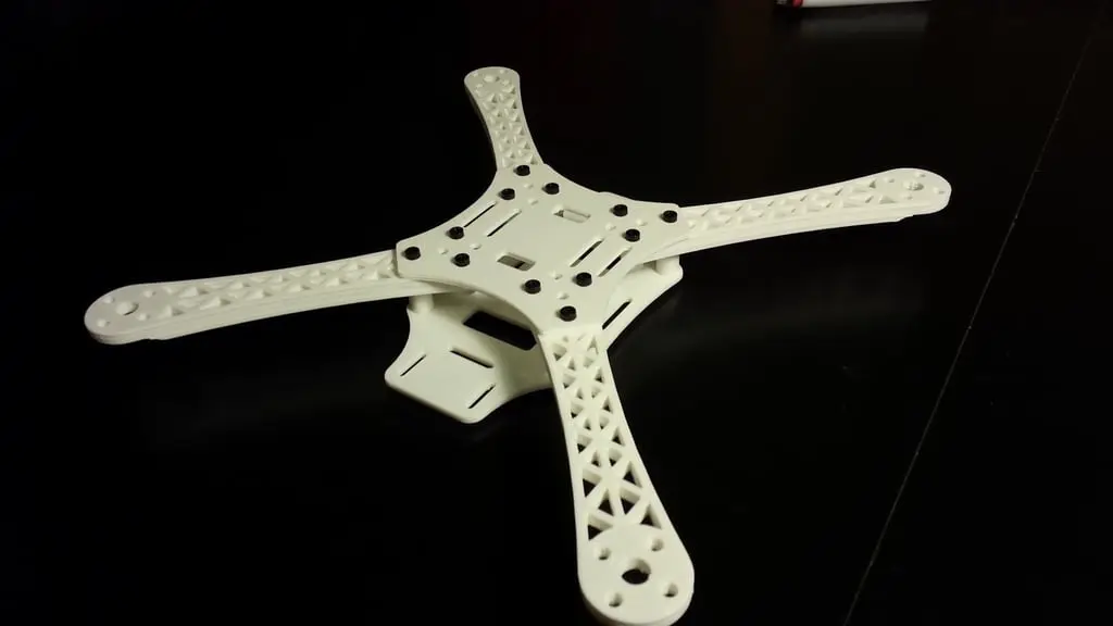 Mini Flame Wheel Style Quadcopter frame. — modelo 3D