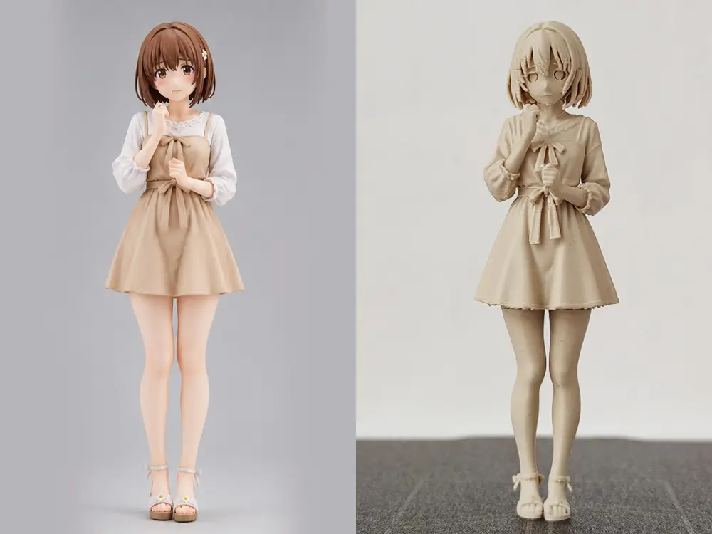 动漫女孩 手办 — modelo 3D