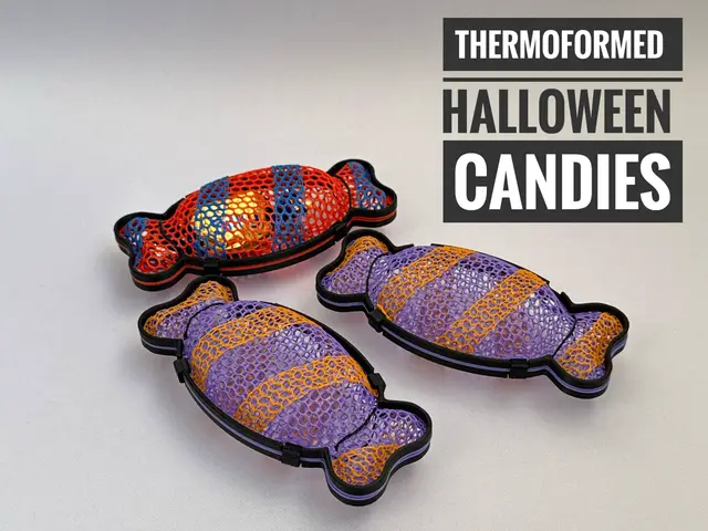 Thermoformed Halloween candies — modelo 3D