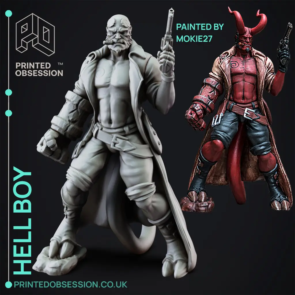 Hellboy - 30 CM model — modelo 3D