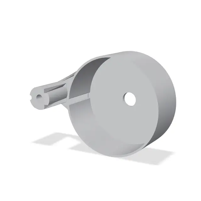 Ratchet Strap Winding Bit and Strap Keeper — modelo 3D