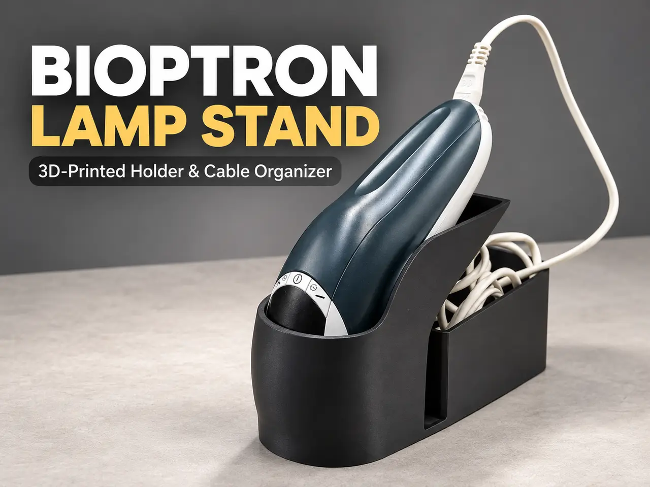 BIOPTRON Lamp Stand — modelo 3D