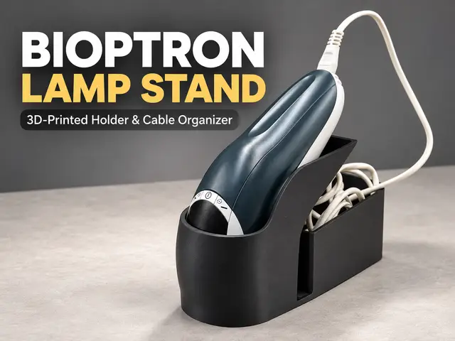BIOPTRON Lamp Stand — modelo 3D