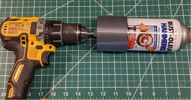 Drill Paint Shaker — modelo 3D