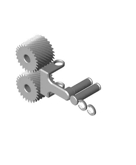 Cross Gears Test Print — modelo 3D