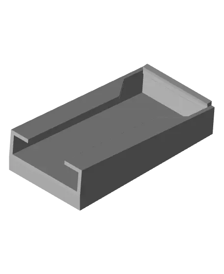 Multiboard & Hex (HSW) Wall Battery Holder Using Multiconnect — modelo 3D